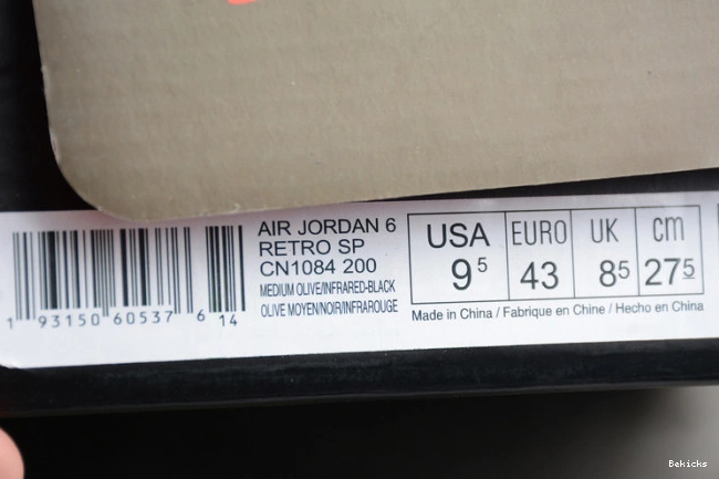 Cheap BK olive travis jordan scott 6 air cn1084-200 cactus medium jack 1112